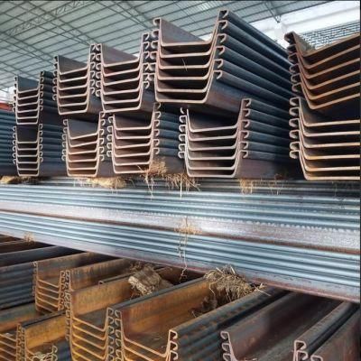 Hot Rolled 400*100 JIS Standard Sy295 Type 2 U Steel Sheet Pile