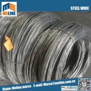 High Quality Galvanized Steel Wire for Mattress Spring with Competitive Price