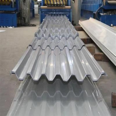 Dx51d Zinc Coated Corrugated Galvanized Steel Roofing Sheet Building Raw Material