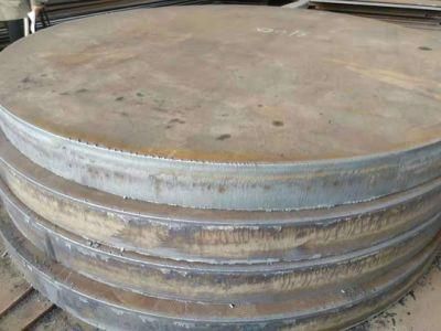 En10025 Standard Hot Rolled S275jr S355jr S355j0 Ss400 Steel Plate Cutting to Circle