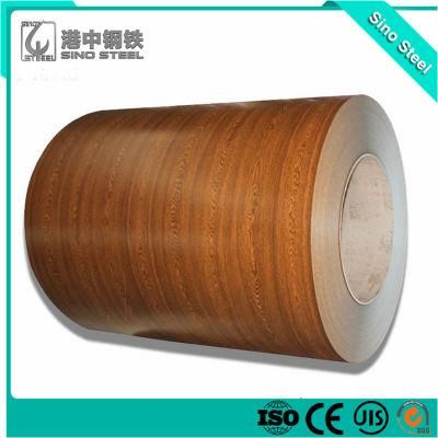 PPGI Printed Steel Coil with Wood Pattern