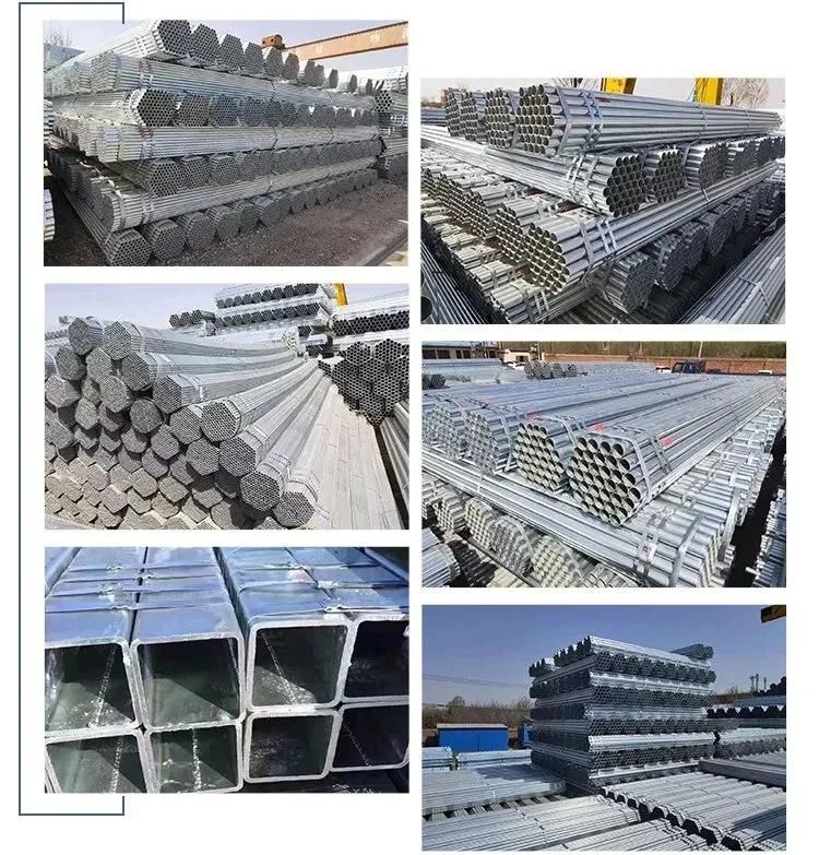 China Supplier 1/ Gi Pipe Price 1.5 Inch 10 Inch Galvanized Schedule 40 Seamless Steel Pipe