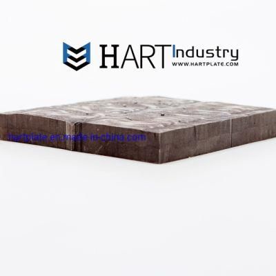 Hardness 60 HRC Hardened Steel Bimetal Wear Resistant Plate