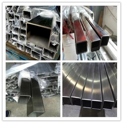 Sanitary Grade 201 304 316 Polished Brushed Mirror Stainless Steel Square Pipe/Tube