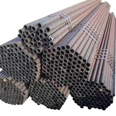 High Quality BS 1387 Straight Seam Welded Pipe, Round Black Schedule 40 Carbon Steel Pipe