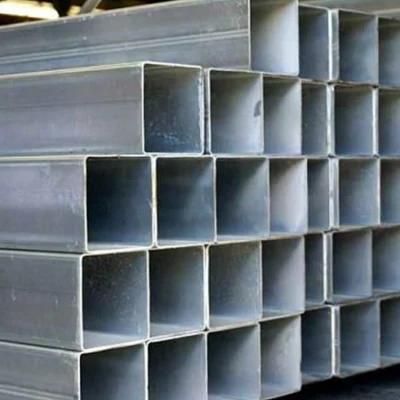 China Manufacturer Pre Galvanized Square Steel Pipe Hot DIP Galvanised Fence Tubing