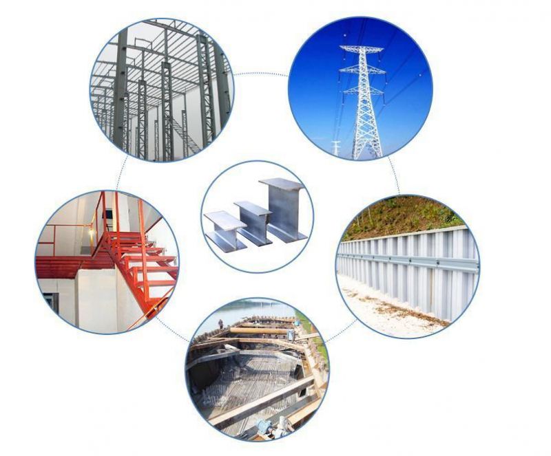 China Supplier Promotional Ms I Beam H Beam Carbon Steel I Bar