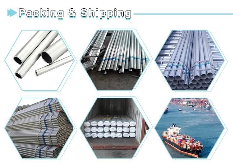 Dx51d Dx53D Gi Hot DIP Galvanized Round Steel Pipe