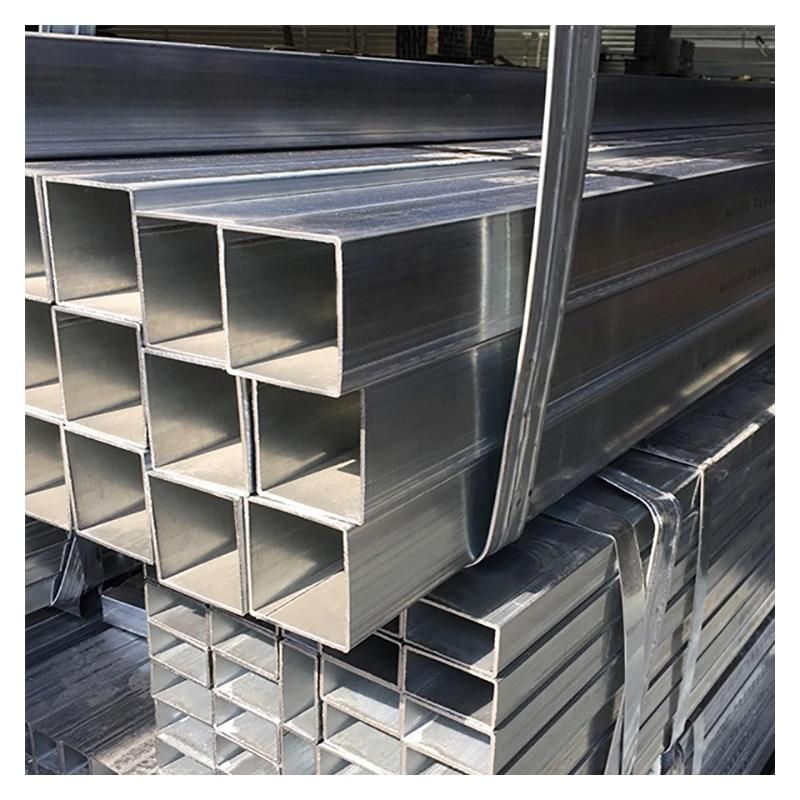 Hot Selling Hot Dipped Galvanized Square Pipe ASTM A36 A53 Galvanized Square Rectangular Hollow Section China′s Export
