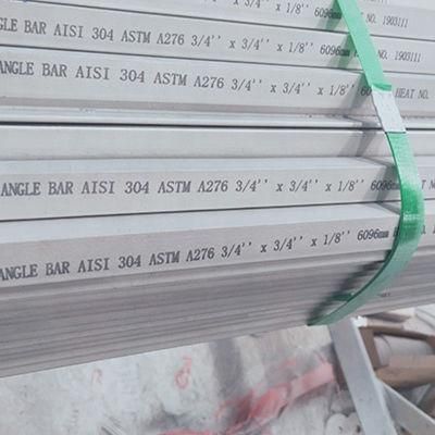 ASTM AISI 201 304 316L 1mm-150mm Polishing Stainless Angle Steel