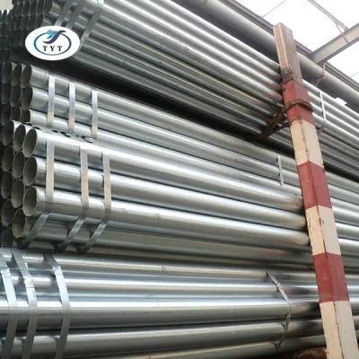 Anufacture 48.3mm Hot Galvanized Steel Round Pipe Used for Scaffolding