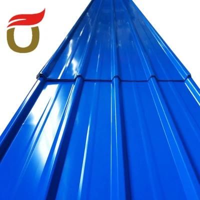0.4mm 0.5mm 0.6mm Pre-Painted Corrugated Iron Roofing Sheets Price China Manufacture