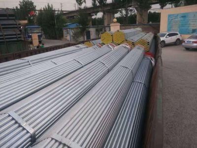 Hot DIP Galvanized Steel Round Pipe / Gi Pipe Pre Galvanized Steel Tube Carbon Steel Pipe for Construction