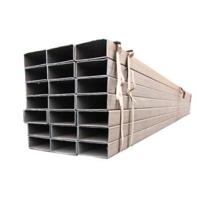 Q235B Q355b Square Rectangular Steel Pipes Price Steel Tube Black Carbon Pipe Price