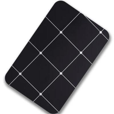Hot Selling Cold Rolled AISI 316 A240 A480 A554 A276 No. 1 2b Ba No. 4 8K Black Mirrior Hairline Hl Stainless Steel Sheet
