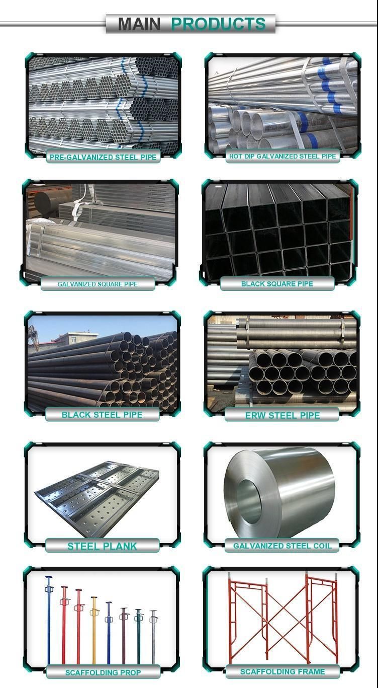 Seamless Hot Dipped Galvanized Steel Pipe/Carbon Tube