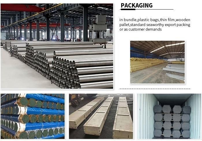 Manufacture Price Thin Wall Welded Tube Stainless Steel Pipe