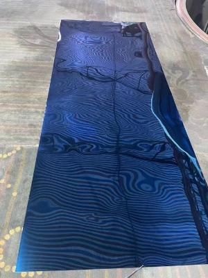 304/316 Water Wave Stamping Mirror Stainless Steel Sheet for Wall and Ceiling Decoration