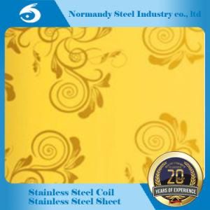 Ti-Gold Stainless Steel Sheet (201 / 304)