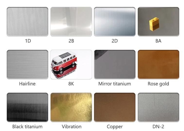 Stainless Steel material Hot / Cold Rolled 304 310 316 316L 309S 410 430 446 437 904L 2205 2504 2307 8K Mirror Polished Stainless Steel Plate Sheet ASTM