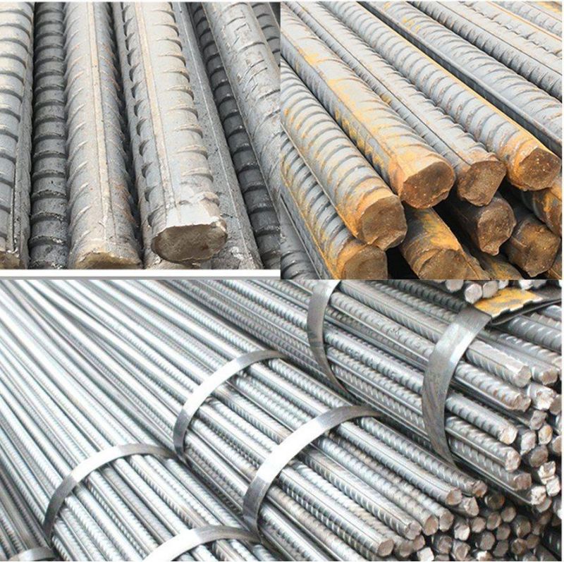 Hot Rolled HRB335 HRB500 Medium-High /Low-Carbon Reinforance Deformed Steel Rebar for Building Construction Bar