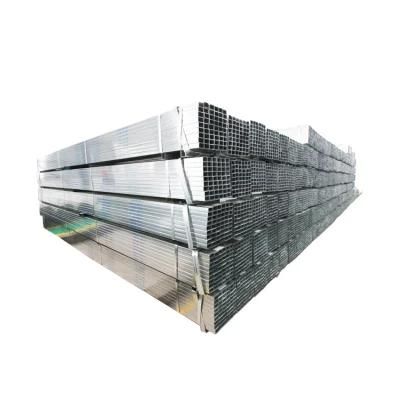 50X100 High Strength Galvanized Hollow Section Weld Square Steel Tube