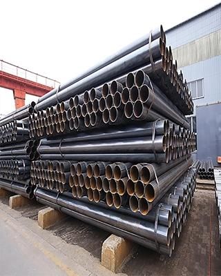 Building Material ASTM A53 Black Iron Pipe Welded Sch40 Seamless Steel Pipe Carbon Steel Pipe
