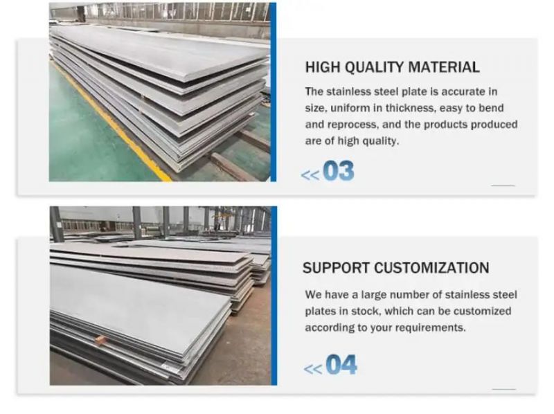 Anti Vortex Plate Supplier of 321 321H 304 Stainless Steel Sheet 1mm 1250X1000