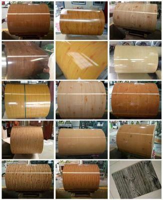 Az80 Wood Grain PPGI Steel Sheet for Building Materials