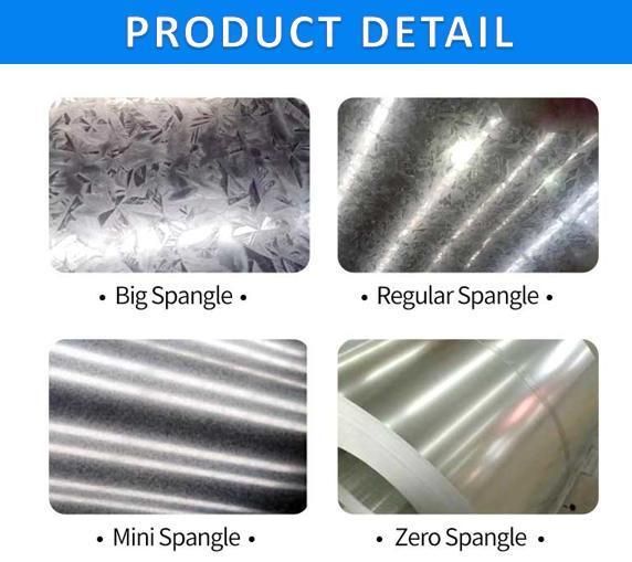 Galvanized Steel Coil, SGCC, Dx51d Q195, PPGI Sheets Galvanized Steel Sheet