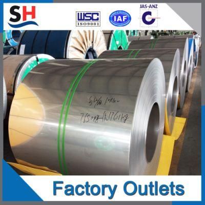 Ss Steel Coil Sheet Plate Strip Grade 201 202 204 301 302 304 306 321 308 310 316 410 430 904L 2b Ba Stainless Steel Coil