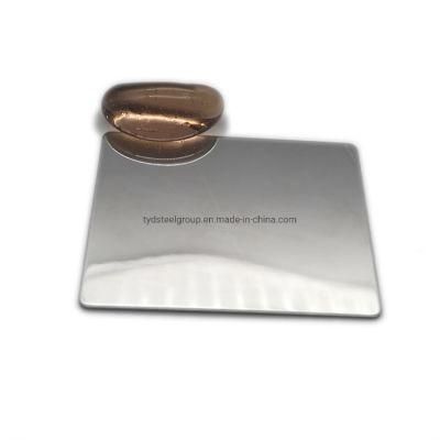 201 Grade PVD Color Coated Chrome 8K Mirror Polish Stainless Steel Sheet of Building Material