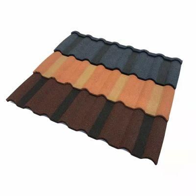 China Best Price Shingle Tile Stone Coated Metal Roof Sheet Shingles Color Stone Steel Roof Tiles Sango