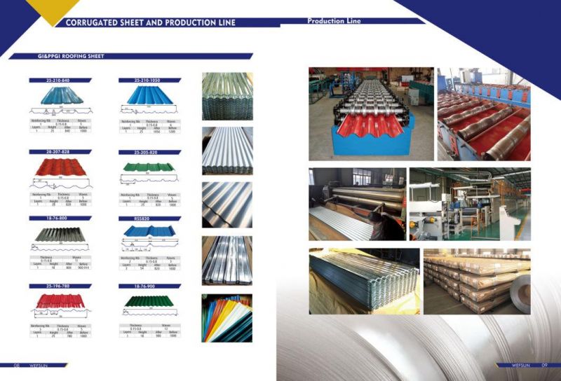 Galvanized Pprepainted Steel Roofing Sheet