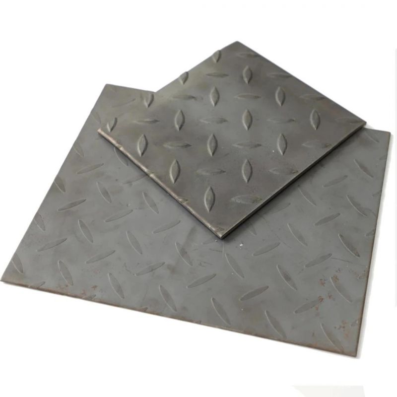 A36 / Q235B/ Q355b 8mm 10mm Thickness Hot Rolled Carbon Steel Plate Chequered Steel/Checkered Steel Plate