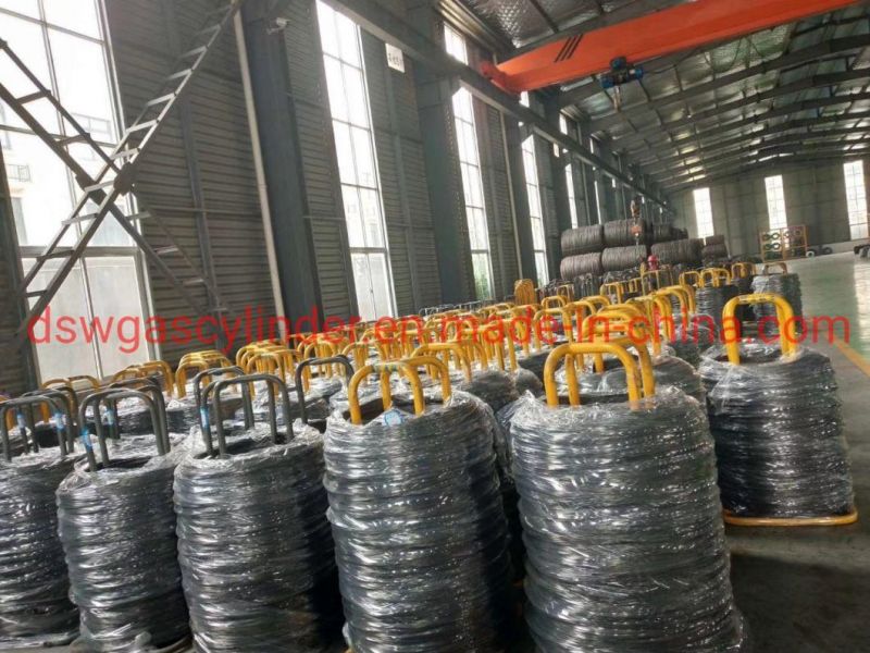 Cold Drawn Low Carbon Black Steel Wire Q195 to Produce Nails