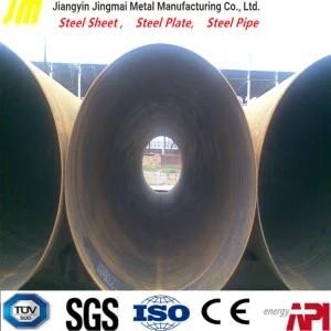 ASTM A53 Lasw Welded Steel Tube Big Diameter Steel Pipe