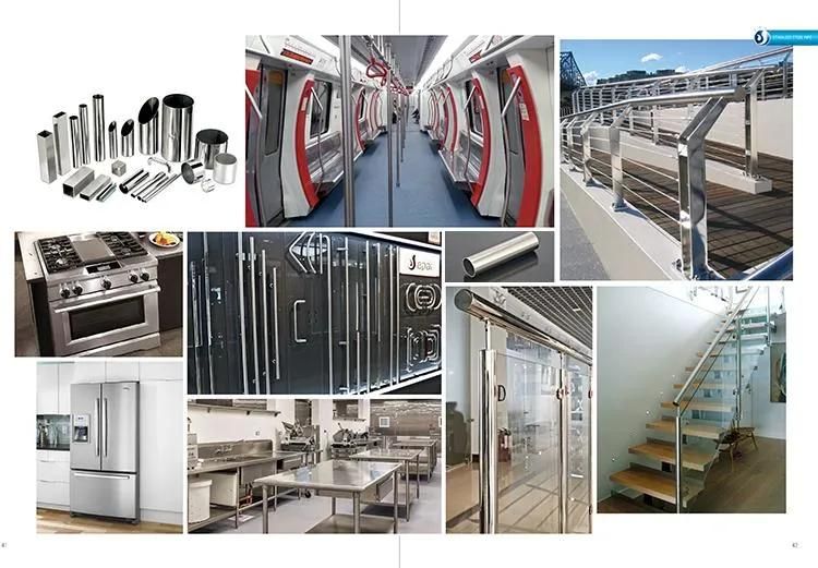 Industrial ASTM 201 202 301 304 321 316 309S 430 409L 904L Stainless Steel Tube for Hot Sale