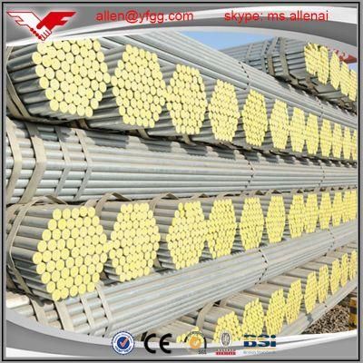 200-500G/M2 Good Price Gi Round Steel Pipe