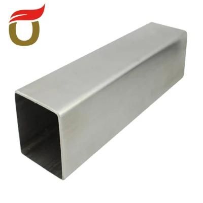 JIS No. 4 Finish 3.0mm 201 201L 904L Seamless Stainless Steel Square Tube