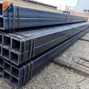 Large Diameter Thin Wall Ms Low Carbon Hollow Section Mild Black ERW Square Iron Pipes Q235