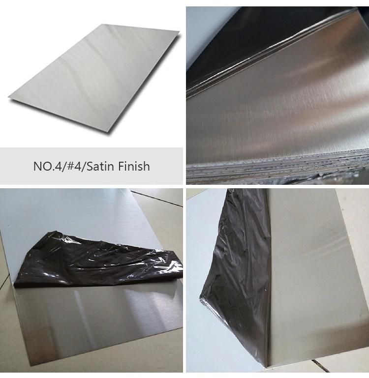 Shandong Factory Inox Mirror Sheet Saf 2507 Stainless Steel Sheet Plate with High Quality