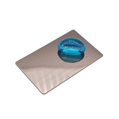 Hot Selling Cold Rolled AISI 316 A240 A480 A554 A276 No. 1 2b Ba No. 4 8K Bronze Mirrior Hairline Hl Stainless Steel Sheet