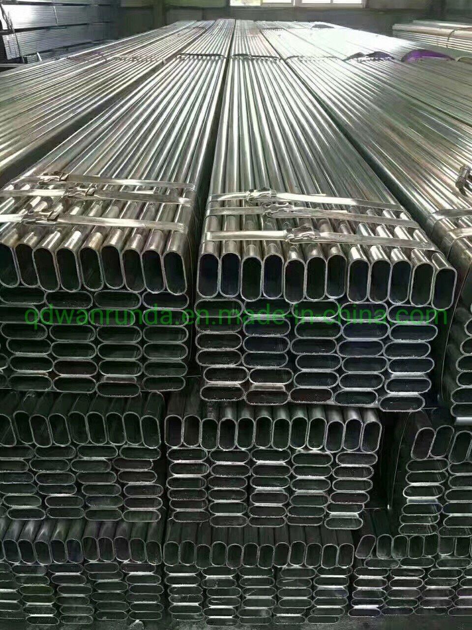 Good Quality Galvanized Surface D Shape Steel Pipe