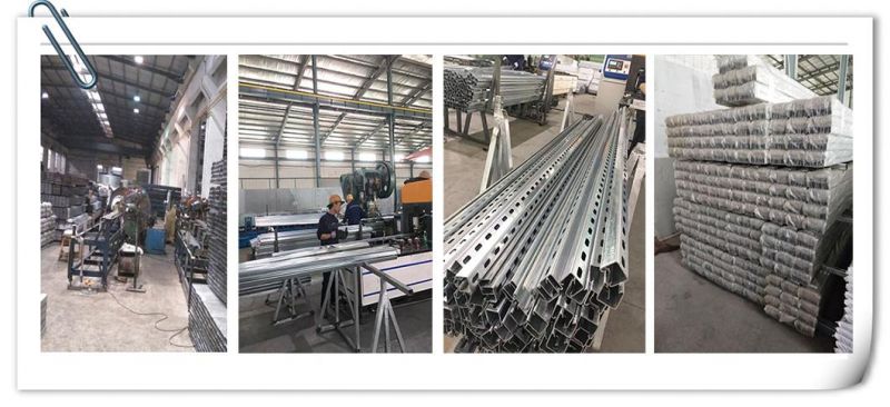 Hot Dipped Galvanized Slotted Channel Steel Strut Channel