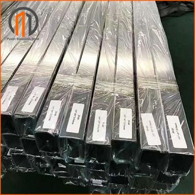 High Quality 201/304/316L Stainless Steel Square Pipe