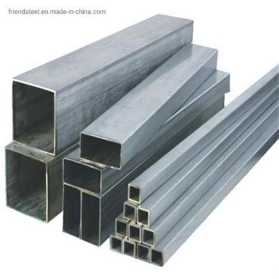 Square/Rectangular Tube Steel Pipe Hollow Black Square Tube ERW Pipe and Tube