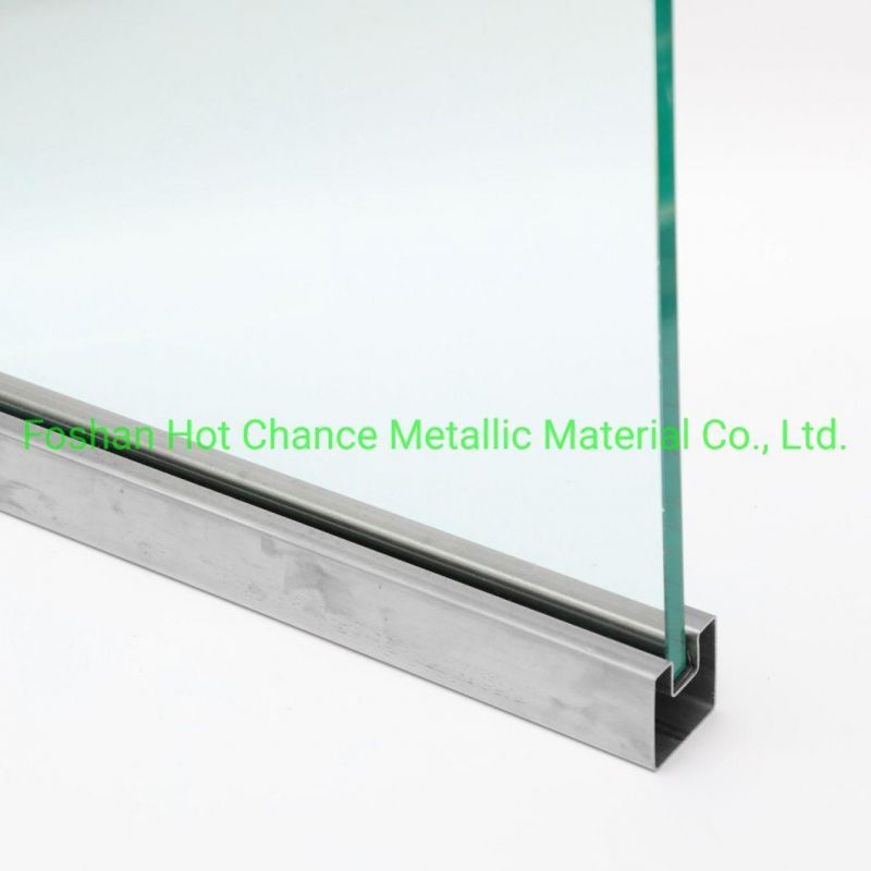 SUS201, 304, 316 Double Slot Stainless Steel Pipe