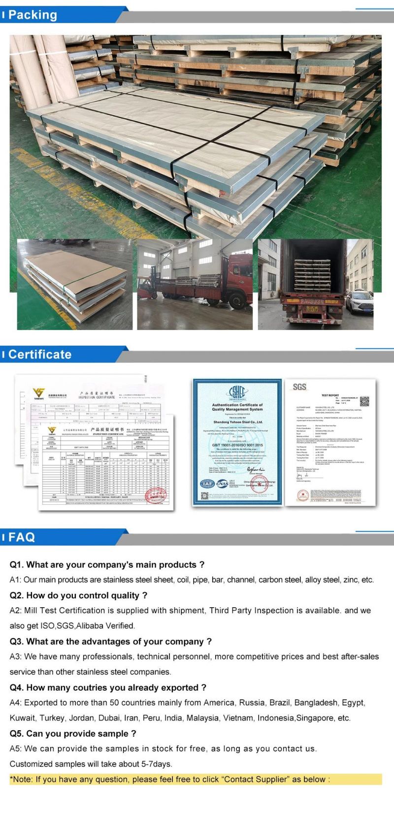 Cold Rolled 316 Stainless Steel Plate, 304 Ss Plate Stainless Steel Sheet