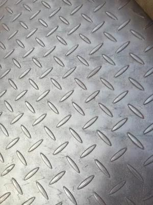 Diamond Pattern S235jr Q235 Chequered Steel Plate
